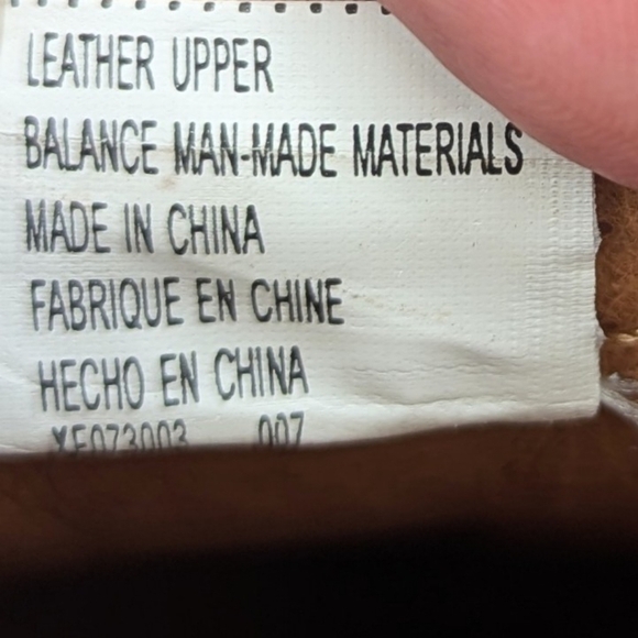 Roper Performance tan brown leather slip on clogs loafers ostrich womens sz 6.5 - Picture 10 of 10